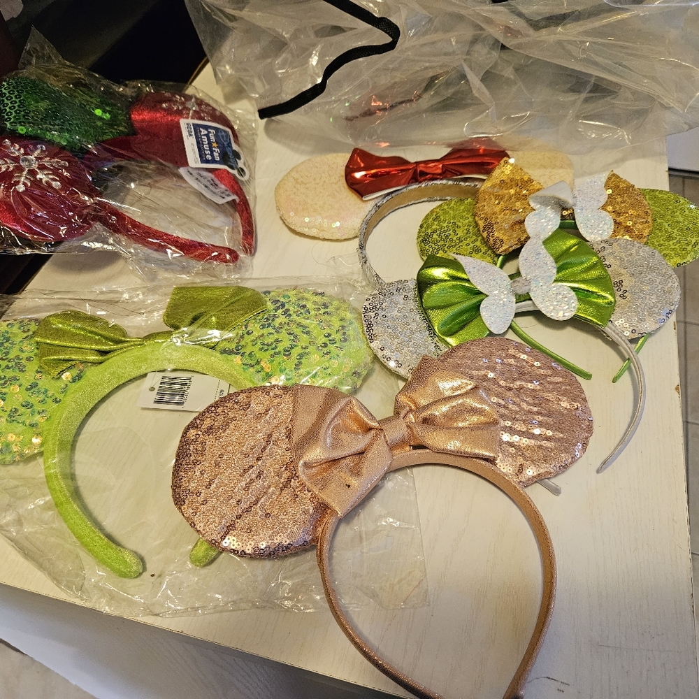 Disney ear lot 6 pair